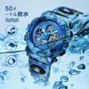 Watch Boys Sports Watch Outdoor Multifunctional Waterproof Alert Date Day Display Dual Time LED Analog Display Girls Boys Digital Watch Children's