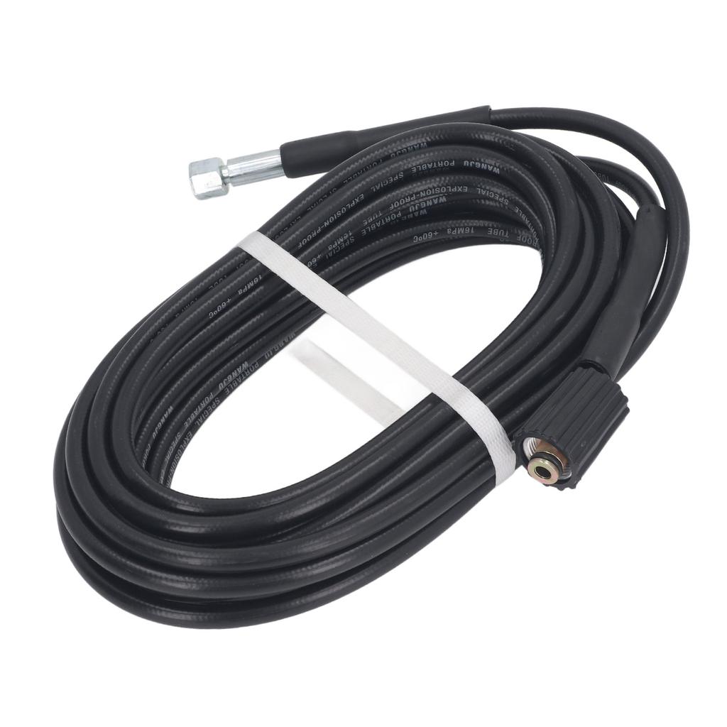10m High Pressure Washer Hose PVC Rubber Explosion Proof Pipe Flexible Water Tube for Car Cleaning