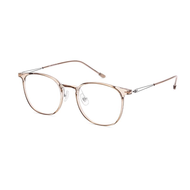 LOHO Women s Ultra-Light Titanium Anti-Blue Light Glasses Frame High-Definition 0-Degree Anti-Blue Light Lenses