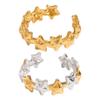 Sweet and Adjustable Opening Star Designs Stainless Steel Rings for Everyday Wear