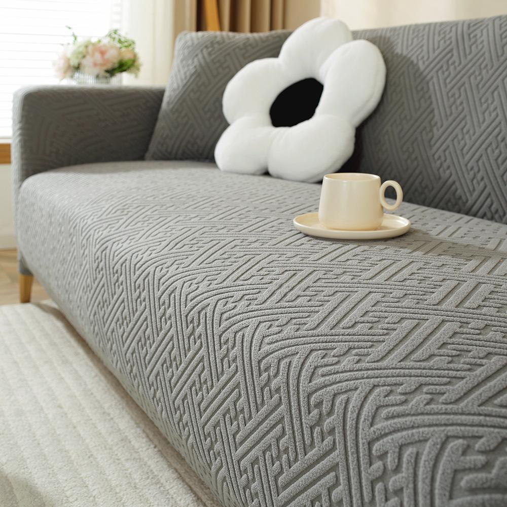 All-season Universal Dust Proof Sofa Cover Fully Covered  Anti Slip  Simple and Modern Elastic Anti Cat Paw Sofa Cover Cushion