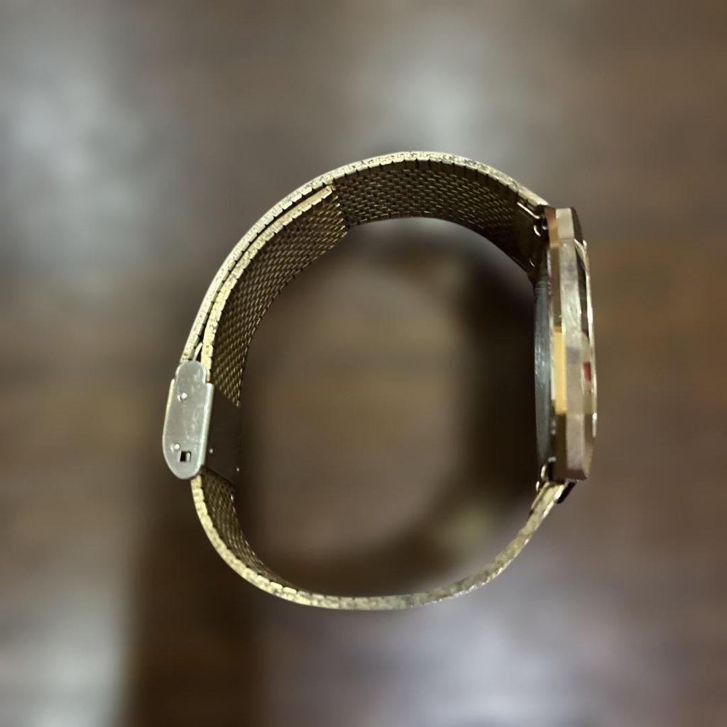 Used CITIZEN EXCEED Quartz Watch Gold Color