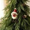 Nordic style Christmas bird cartoon doll creative branch bird, holiday party window decoration
