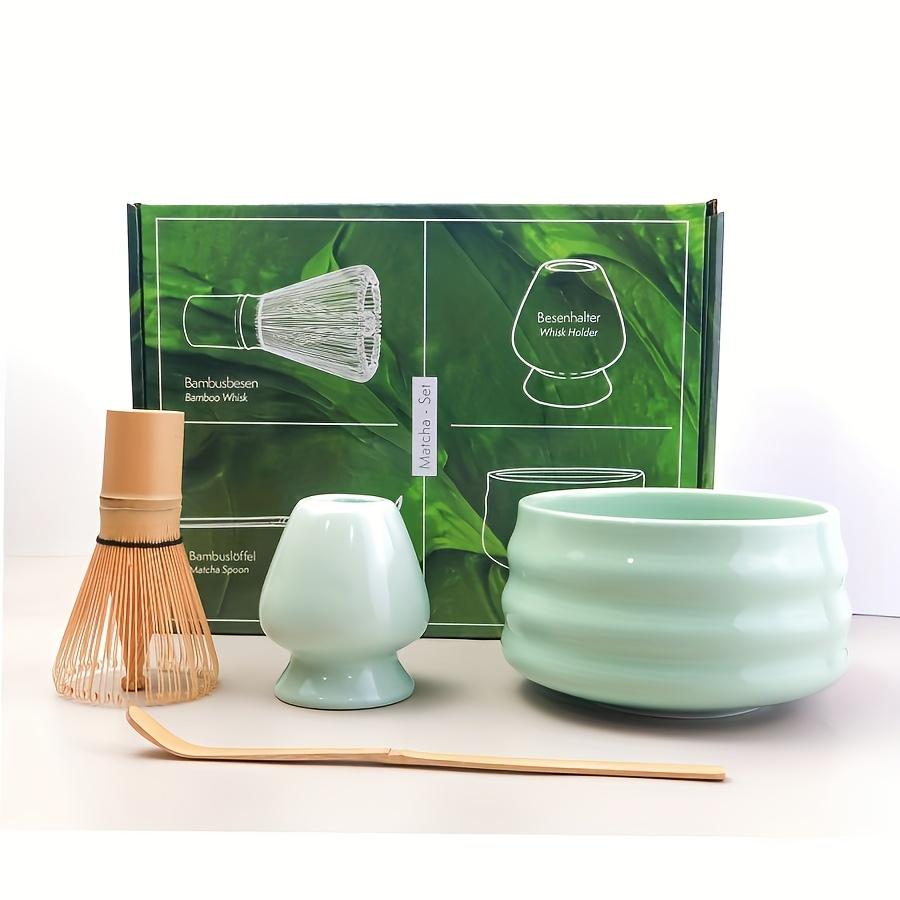 2PCS/4PCS/7PCS/Set Japanese Matcha Set With Tool Holder, Including Bowl, Cloth, Spoon, Tea Whisk Stand, Strainer, Tea Whisk, Per