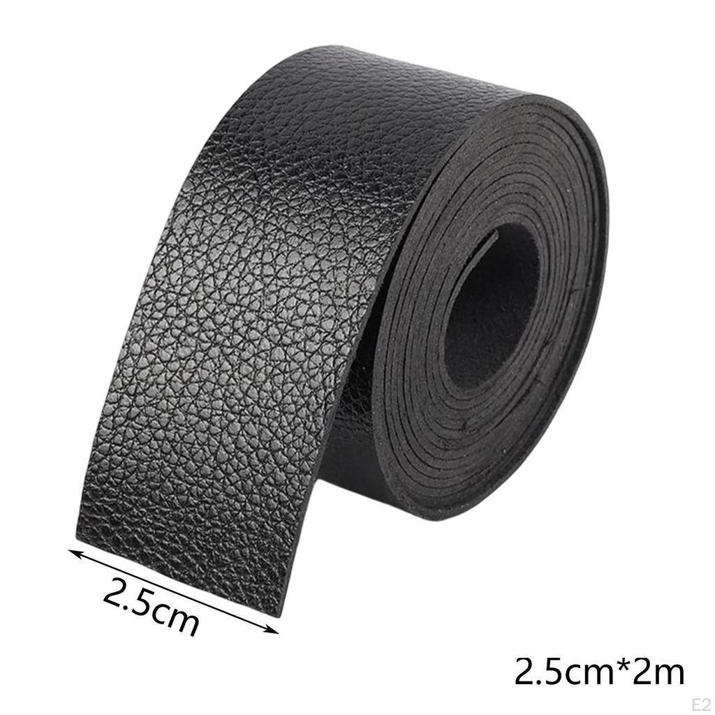 Artificial Leather Strap Strips Decorative Supplies " Wide 2 Belt Band for Purse Tooling