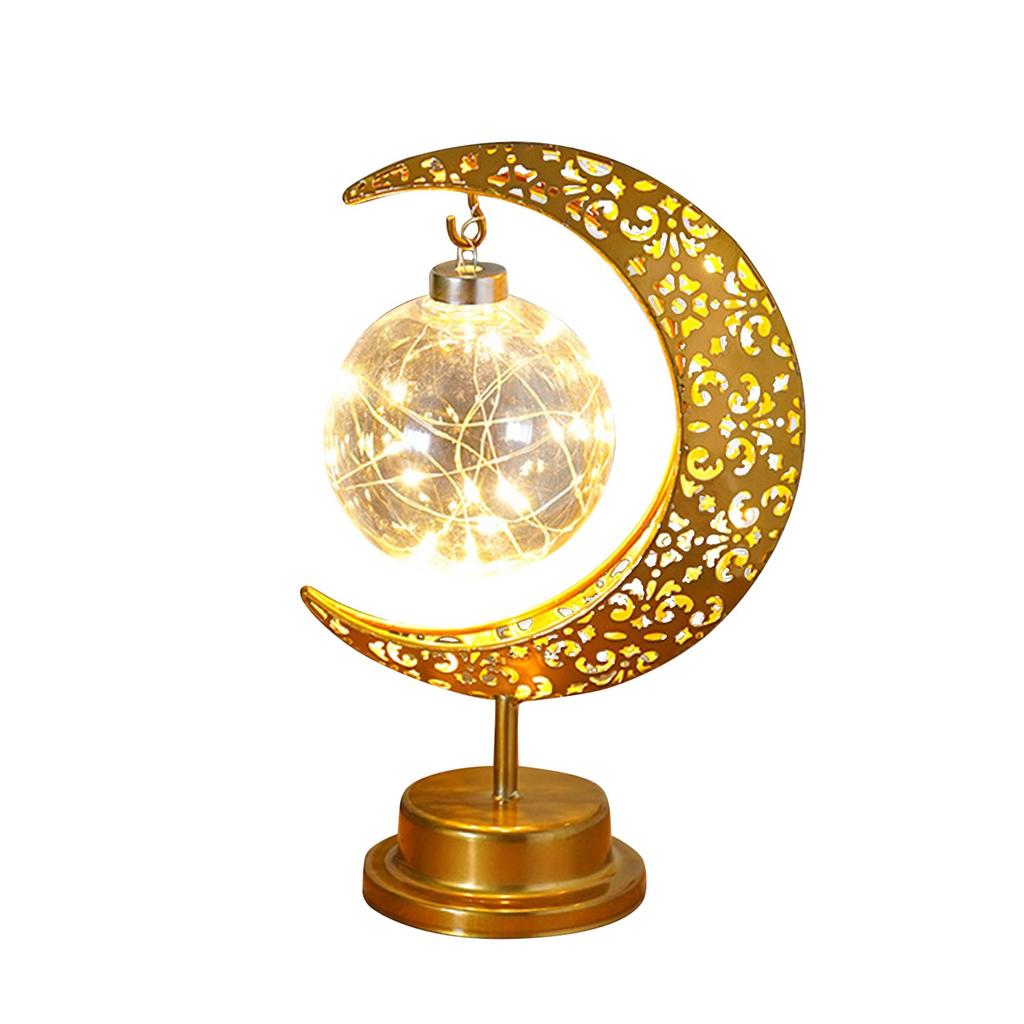 New Moon And Star-shaped LED Lights, With A Hollow Design To Enhance The Atmosphere Effect, Suitable For Use At The Bedside.