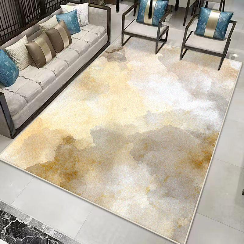 Modern Simple Abstract Carpets for Living Room Children Bedroom Rug Ins Soft Fluffy Bedside Rugs Short Plush Large Area Mats