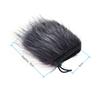 EY M24 Furry Outdoor Microphone Windscreen Artificial Fur Muff Wind Cover 9cm*5cm (L * D) for Rode Stereo VideoMic Pro