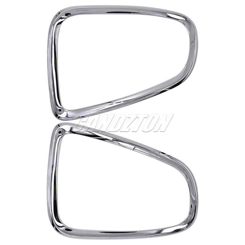 For BMW MINI R56 R57 R58 R59 New Taillight Cover Trim Black/Silver ABS 51132752243 51132752244 Easy tallation car accessories