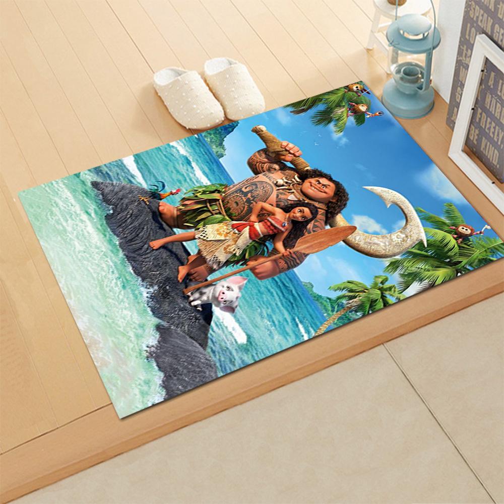 Moana's Adventure On The Waves rug for Living Room rug, Bedroom, Study Room, Hallway Decoration, Perfect for Home Decoration or Holiday Gifts