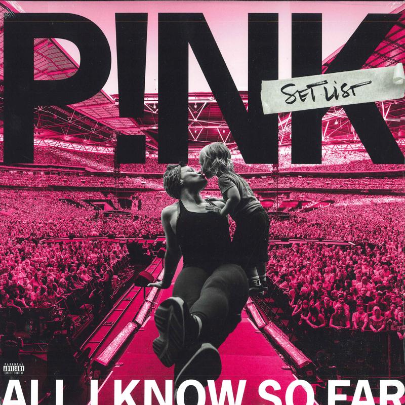 

LP Record P!NK - All I Know So Far: Setlist 19439889741 Sony Music, RCA 2021 US Rock