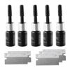 Black Glass Repair Fluid Reusable Windscreen Windshield