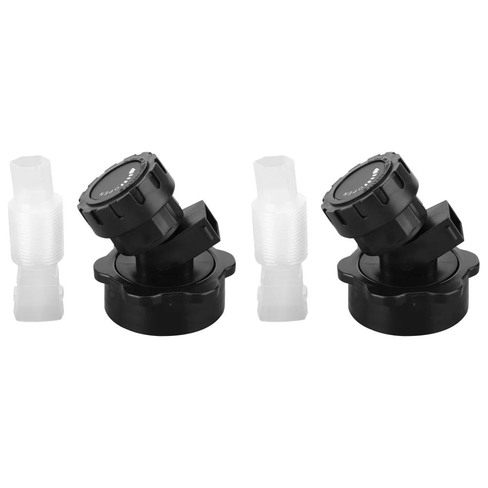 5-1Pcs Portable Outdoor Water Faucet with Extendable Tube Faucet Replacement Water Container Faucet for Water Tank Bucket
