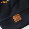 JEEP Men's Stand-Collar Fleece Casual Jacket