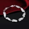 JinShihu Elegant Silver Jewelry Ladies' Bracelet and Slippers - European and American Fashion