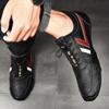 New Autumn Men's Leather Soft Bottom Trendy Versatile Personality Driving Shoes Men's Shoes