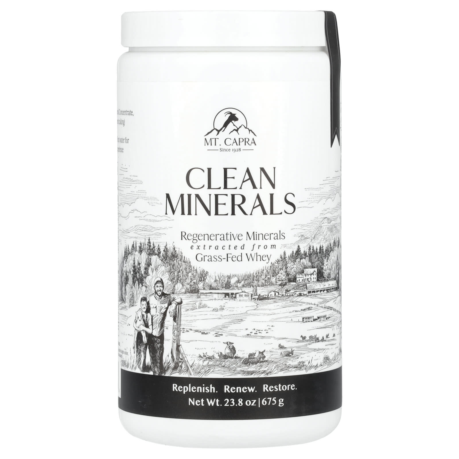 

Mt. Capra, Clean Minerals, 675G(23.8Oz)