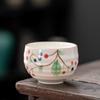 Shangqi Ceramic Hand-Painted Chrysanthemum Teacups