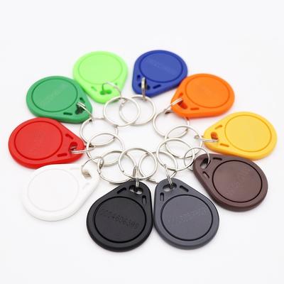 10/20pcs 125KHz Read-Only RFID TK4100 EM4100 Smart Proximity Keyfobs Smart Secure Door Entry Access Control Keychain Token Tag