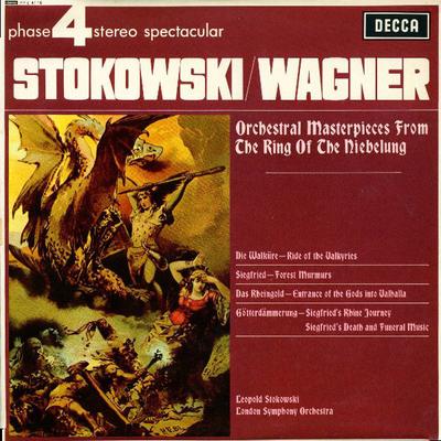LP Record LEOPOLD STOKOWSKI / RICHARD WAGNER, - Orchestral Masterpieces From The Ri PFS4116 Decca 1967 UK Classical Used
