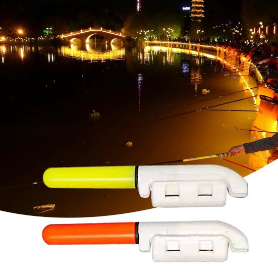 Night Fishing Rod Light Waterproof CR425 Battery Operated High Brightness Portable Clip Type