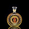 European Glass Liquor Bottle Vintage Whiskey Decanter Embossed XO Wine Carafe Alcohol Dispenser Barware Home Decor