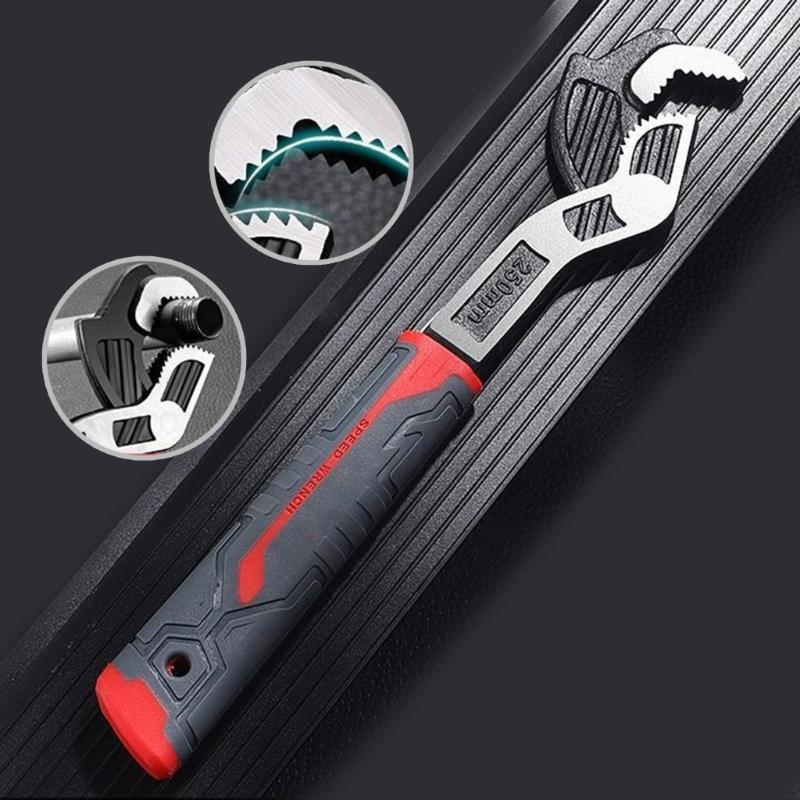 Multifunctional Self Locking Wrench Self Adjusting Pipe Wrench 6/8/10/12inch Pipe Vise Wrench Self Locking Pipe Wrench