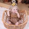 KEIUMI 18 Inch Reborn Baby Doll Full Silicone Vinyl Realistic Skin Like Newborn Girl Toy Children Birthday Gift