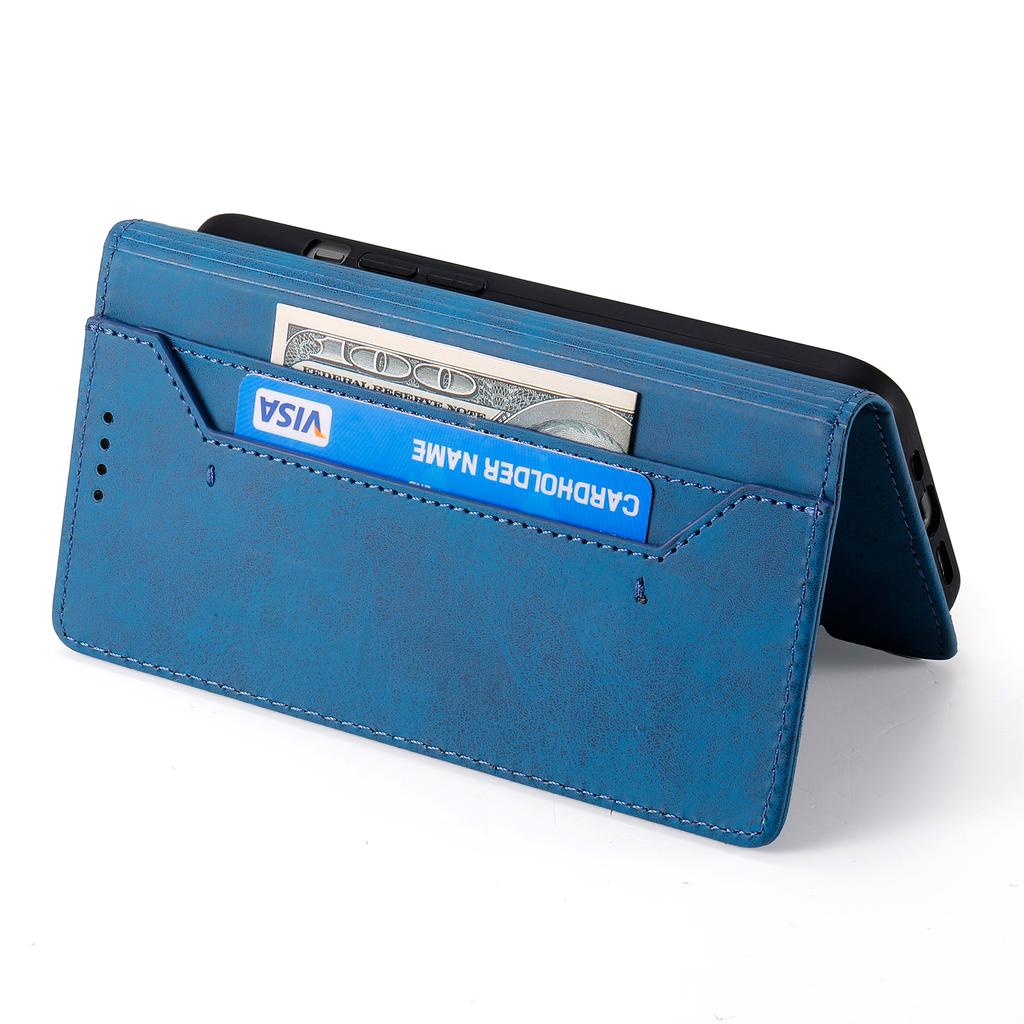 DF-05 For Oppo Reno13 5G (Global) Wallet Case RFID Blocking PU Leather Phone Cover