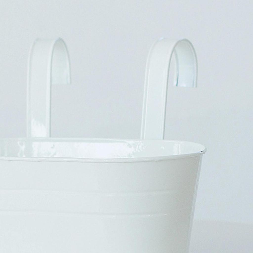 Detachable Hook Hanging Flower Pots for Balcony Ers Indoor Rails Deck