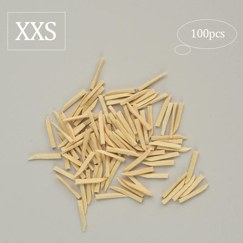 600Pcs/box Dental Disposable Restoration Interdental Composite Contoured Wood Wooden Wedges Materials Dental Care