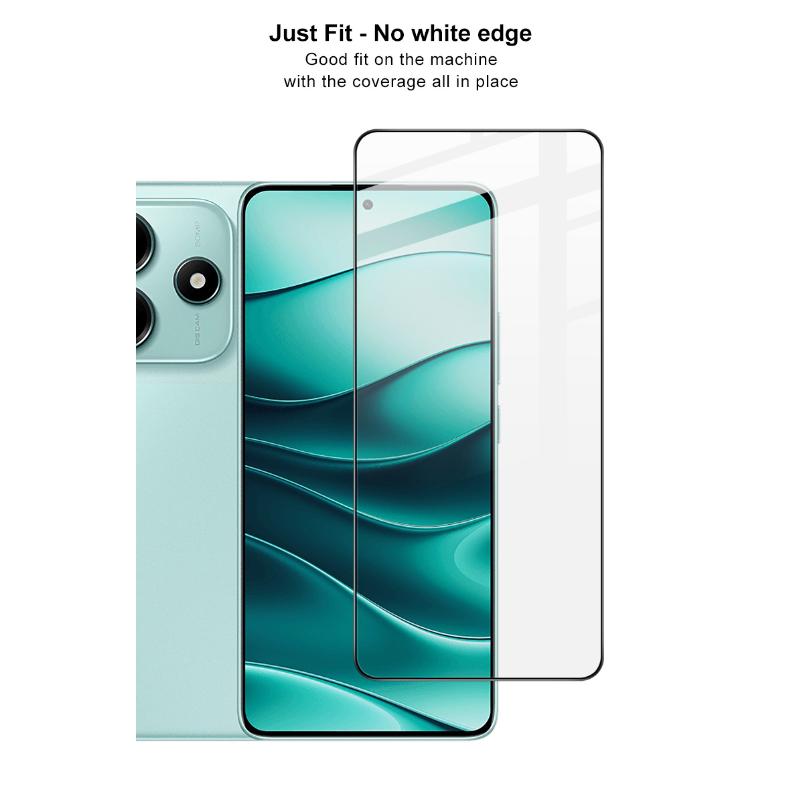 Folie de sticlă securizată IMAK cu acoperire completă pentru Redmi Note 14 5G, seria Pro+