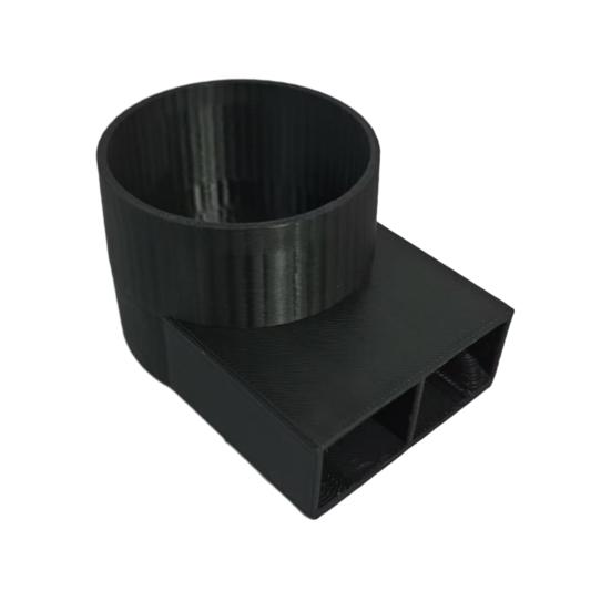 Universal Air Deflector Attachment for Truma Heater 55mm Nozzle Heater Airflow Redirector Redirects Warm Air Easy Snap-On Installation RV Heater Air