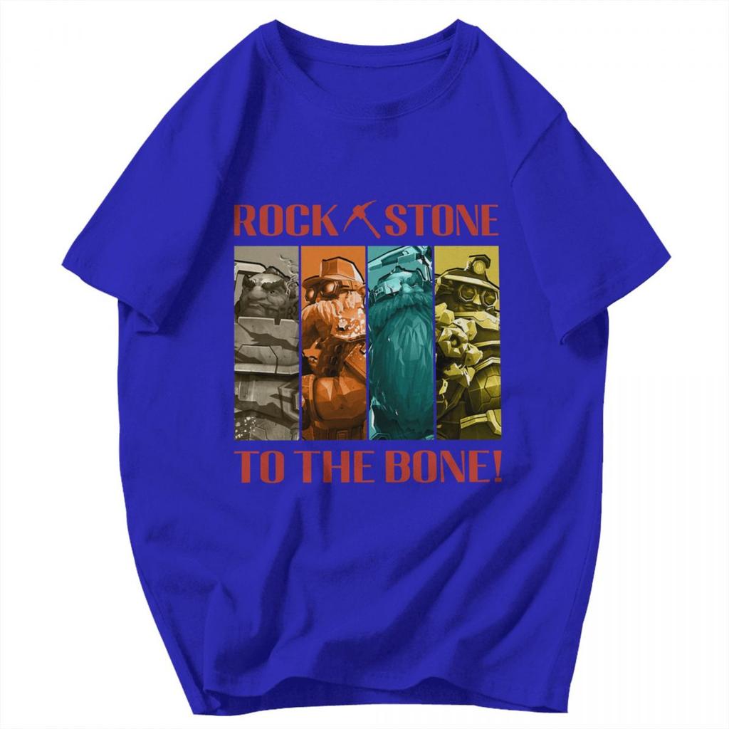 Men T Shirt Deep Rock Galactic Rock And Stone Retro Unique Y2K Graphic Oneck Unisex Tops T Shirts