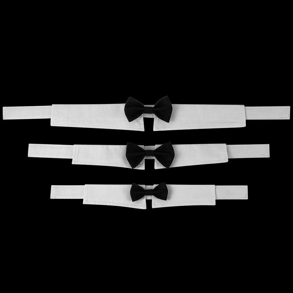 Stylish Adjustable Dog Bow Tie with Magic Sticker
