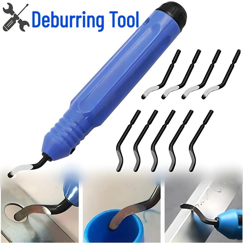Burr Cutter Trimming Knife Scraper Rotary Deburr Blades Burr Remover Edge Trimmer Deburring Hand Tool For Wood Plastic Aluminum