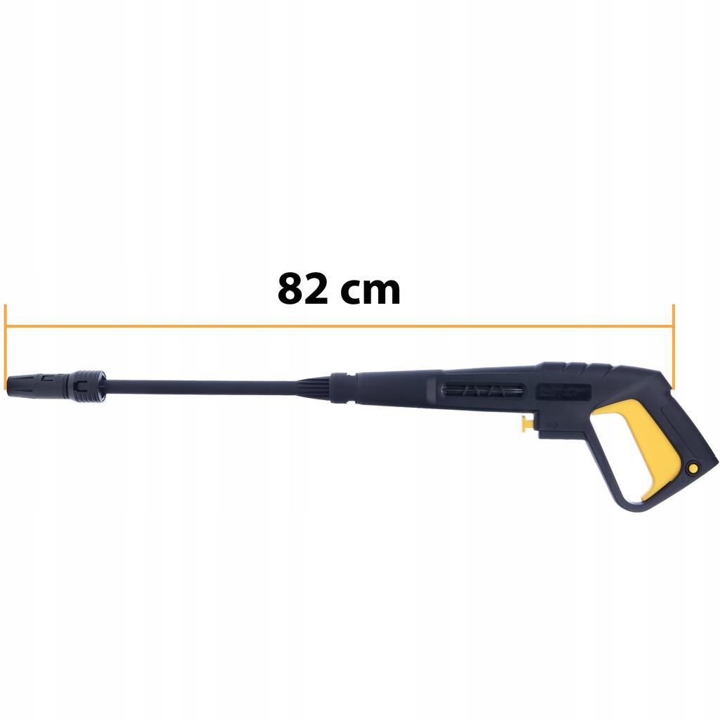 Rosfix Zestaw Pistolet i Wąż do Myjki Ciśnieniowej – Kompatybilny z Kärcher K2–K7 | 10m Wąż Click-Connect | Dysza Vario z Regulacją