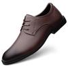 Marca di Moda Eleganti Scarpe Oxford da Uomo in Vera Pelle Scarpe Casual da Uomo per Affari con Lacci Scarpe Classiche da Uomo Matrimonio Scarpe di Lusso da Uomo