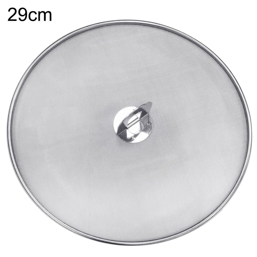 

Kitchen Tool Household Oil Proofing Lid Filter Screen Oil Splash Cover Explosion Proof Cover M