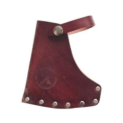 Cubierta Protectora para Hachas de Camping Funda de Cuero PU para Cabeza de Hacha Protectores de Funda Herramienta de Protección para Hachas de Camping al Aire Libre