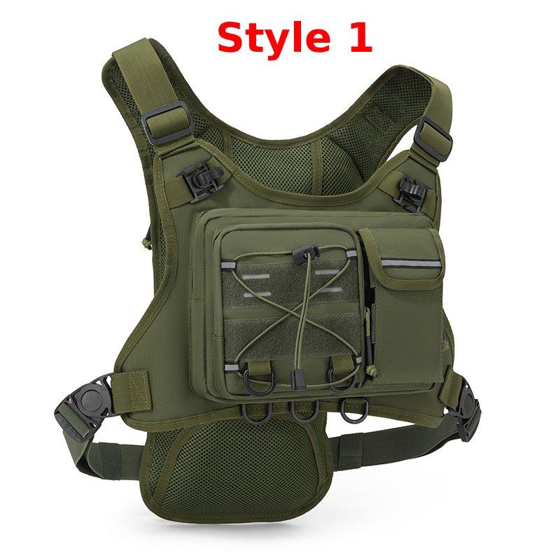 Zaino Pettorale per Corsa Gilet Sportivo da Esterno Zaino per Escursionismo Gara Maratona Borsa Uomo Donna Borsa Tattica Sportiva Zaino da Campeggio