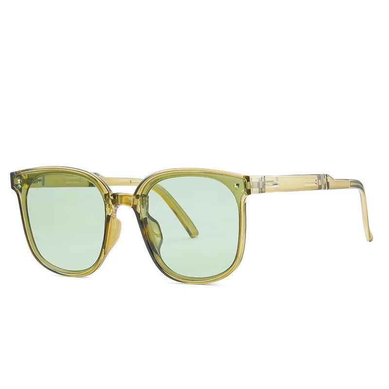 High-quality New Folding Sunglasses Women Vintage Eyewear for Women/Men Sun Glasses Women Designer Folding Spectacle Frame