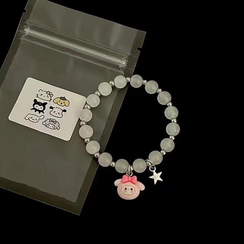 Pochacco KT Cat My Melody Simple Cute Bracelet Couple Best Friend High Aesthetic