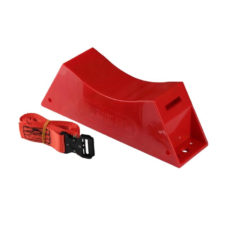 Heavy Duty ABS Gas Bottle Holder Wall Mounted With Safety Strap For Laboratory Hospital Factory Use Easy Installation
