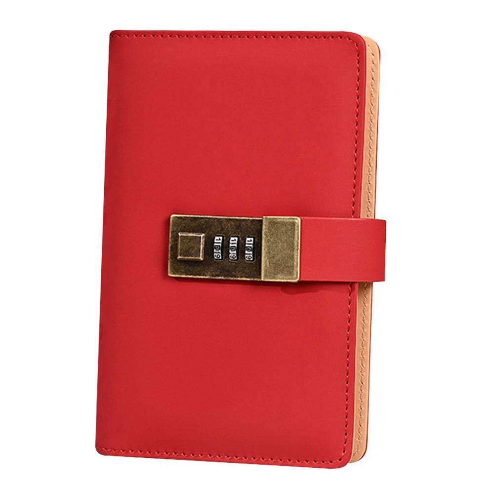 

PU Money Collection Book Save Money Savings Challenges Book Mini Binder Savings Challenge Lovers червоний
