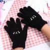Gloves Bear Knitted Gloves  Gloves Female Gloves Wool Mittens Full Finger Gloves