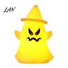 Battery Operated Ghost Light Halloween Witch Hat Light, Spooky LED Decorative Lamp, Cartoon Night for Holiday Party Decor