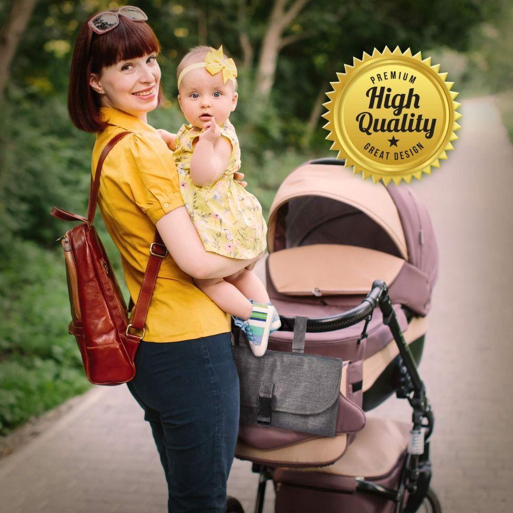 Padded Head Support Diaper Changer Travel Bag Infant Travel Station Kit Infant Care