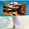 Custom Name Ultra-Soft Beach Towel with Transformers Theme,Ideal for Pool - Camping, Diving - Perfect Travel Essential, Vibrant Beach Towel.