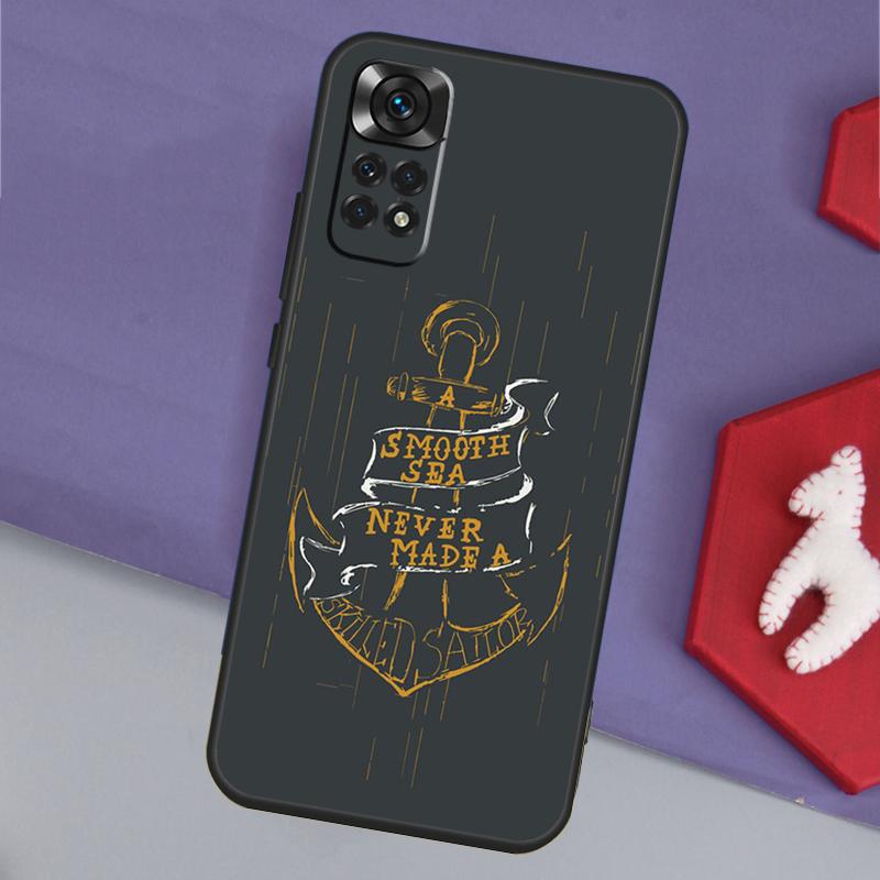 Anchor Sea Beach Funda For Xiaomi Redmi Note 14 13 Pro 12 11 9 10 9S 10S 11S 12S Redmi 14C 10C 12C 13C Case
